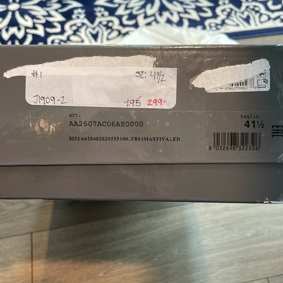 Alberta Ferretti Velvet Black Tall Boots - Picture 15 of 16